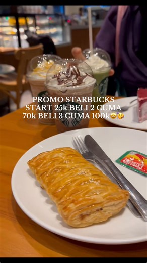 Jangan takut‼️Beli Starbucks di Tiktok jauh lebih murah dibandingkan harga di outlet ✨Cara pesan promo Tiktok gampang sekaliji ; 1️⃣.Like dan save video ini agar memudahkan pembelian 2️⃣.Klik lokasi Starbucks di kiri bawah 3️⃣.pilih menu paket promo 4️⃣.pilih metode pembayaran 5️⃣payment & Scan barcode di kasir 6️⃣.selesai deh Buruan tag lokasi untuk pesan makan & minum favoritmu ‼️ #promostarbucks #starbucksmakassar #starbucksdrinks #starbucks #promomakassar