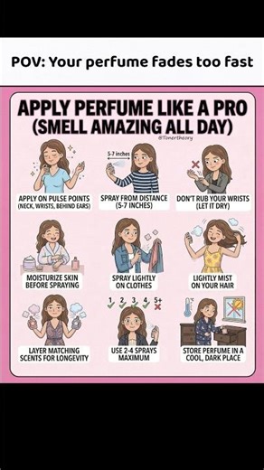 Apply Perfume Like a Pro (Lasts All Day!)