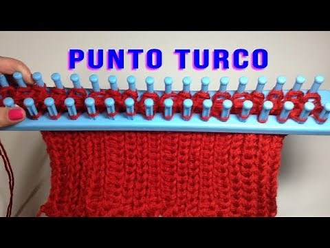 [Paso a Paso] PUNTO TURCO En Telar Rectangular