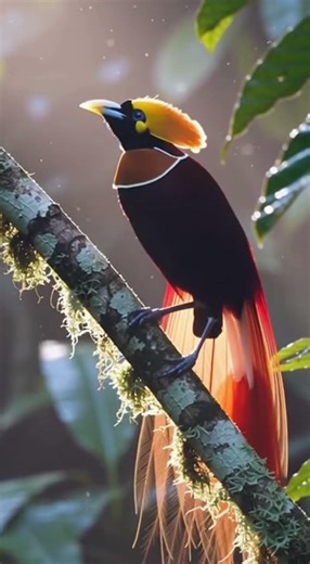 Bird-of-Paradise Calling in Papua New Guinea | Exotic Rainforest Beauty #birds #birdsong #birdsounds