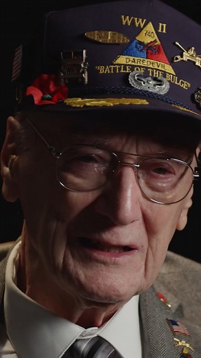 Young Patriot vs. Hitler's Last Stand #veterans #patriot #WWII #war #storytelling #hitler #reels | American Veterans Center
