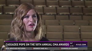 CMA nominee Cassadee Pope working whole life for this