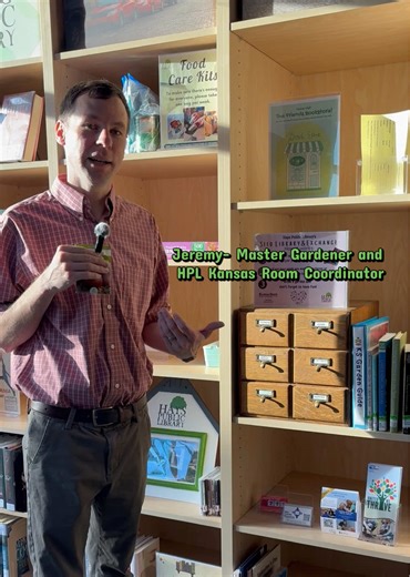 Jeremy wanted to tell you about our seed library to celebrate the first day of spring! #mastergardener #hayspubliclibrary #spring #garden #seedlibrary