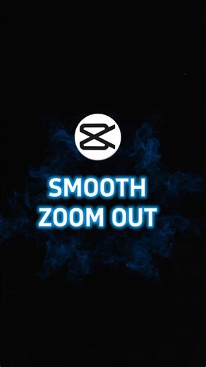 smooth zoom in & out tutorial, smooth zoom out transition tutorial 😍,