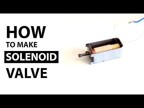 How to make solenoid valve from scratch