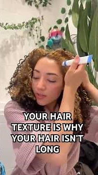 Your hair texture = why your hair isn’t growing… #curlyhair