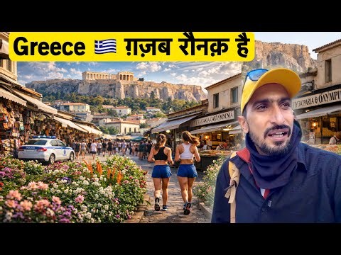 I Explored All of Europe… Athens 🇬🇷 Was the Most Unique | Greece | Bansi Bishnoi