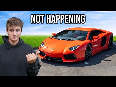 I Can't Buy My Dream Car