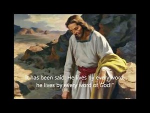 40 Days - The Temptation Of JESUS In The Wilderness - A Musical Song (really should be heard)