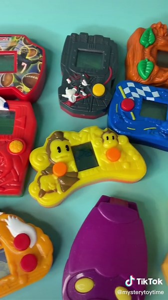McDonald Handheld Video Games - Early 2000s Throwback Fun!