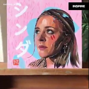11K views · 118 reactions | This 20-year-old artist paints hyperrealistic portraits!  | Inspire | Facebook