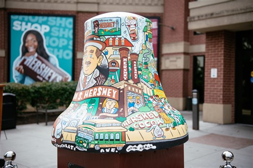 Liberty Bell unveiled in Hershey for PA250