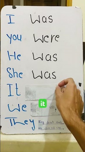 Confused between WAS and WERE? 🤔