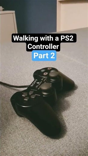 Walking with a PS2 Controller, Part 2 #funny #memes #shorts