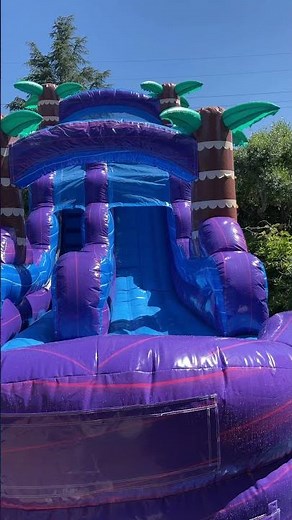18 foot Tropical Water Slide Rental