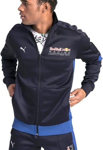Amazon.com: Puma 男款 Red Bull Racing T7 拉鍊外套外套休閒外套 - 藍色 - 尺寸 XL, 藍色 : 服裝，鞋子和珠寶