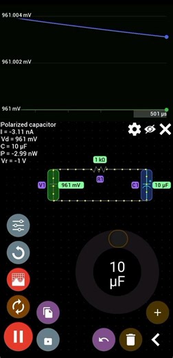 RC Time Constant Visualized | Real-Time Capacitor Behavior