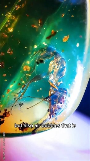 What's the craziest thing ever discovered in amber?