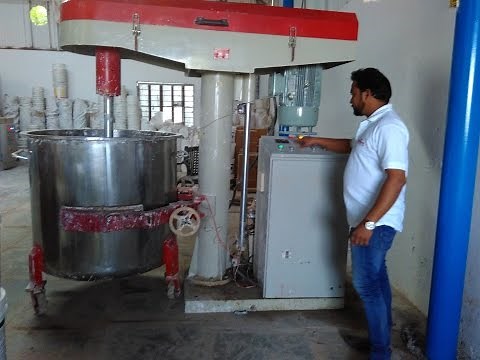 How to manufacture commercial enamel paint?