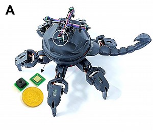 Scorpion-inspired pressure sensors let robots feel their surroundings