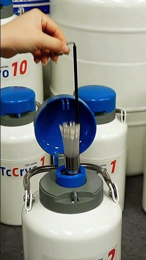 What do you use your 1-2L liquid nitrogen flask for?