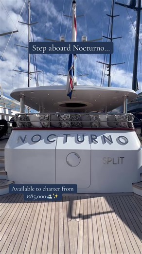 Experience Luxury Yacht Chartering on the Nocturno