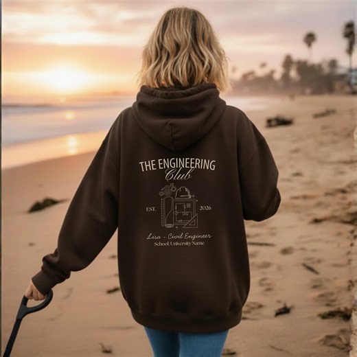 Engineer Hoodie With Zip Customized Engineering Apparel for Graduation Gift for Women in Engineering Sweater Structural Engineer Hooded - Etsy