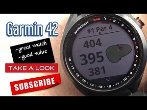 My honest opinion of the Garmin s42 watch.