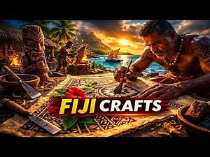 Exploring Fiji's Traditional Crafts: Masi Art and Wood Carving