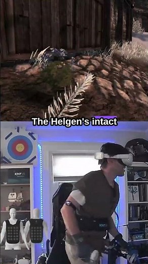 Skyrim VR mods completely broke the matrix... 💀 [40# 🏹] #skyrimvr #skyrim #fus #katwalkc2