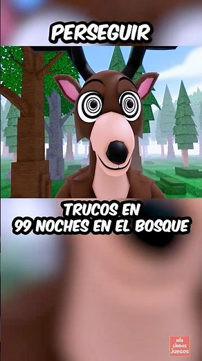 🔥 TRUCO CONTROLA CIERVO ✨🦌 | 99 Noches en el Bosque Roblox 🌲 #roblox #robloxshorts