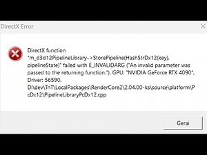 How to fix DirectX function m_d3d12 error BF 2042 Driver 56590