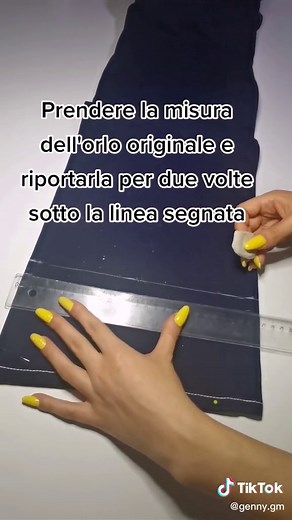 Accorciare un pantalone: Tutorial di cucito