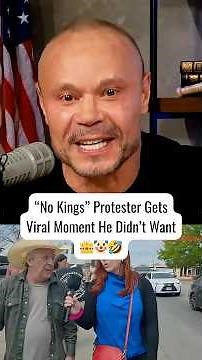 “No Kings” Protester Gets Viral Moment He Did NOT Want