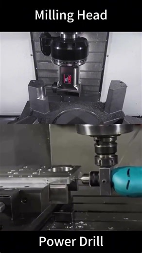 Milling Head vs Power Drill