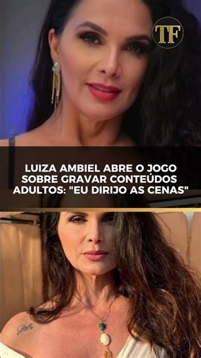 Luiza Ambiel opens up about adult content: "Many couples subscribe"