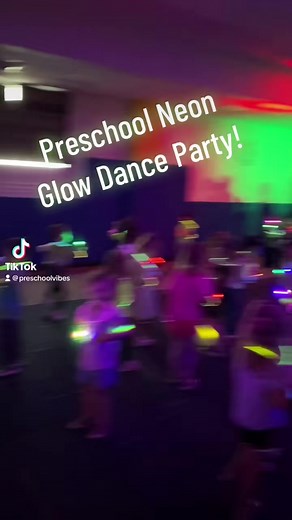 3K views · 56 reactions | Neon Glow Dance Party to celebrate the end of the school year! We had parents sign up to send in all of the glow supplies! #glowparty #glowdanceparty #endofyear #neondanceparty #preschool #preschoolvibes #celebrate #prek #preschoolteacher #teachertok #teachertok | Preschool Vibes | Facebook