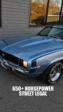 This 1969 Camaro Sounds Like a NASCAR Stock Car #classiccars #camaro