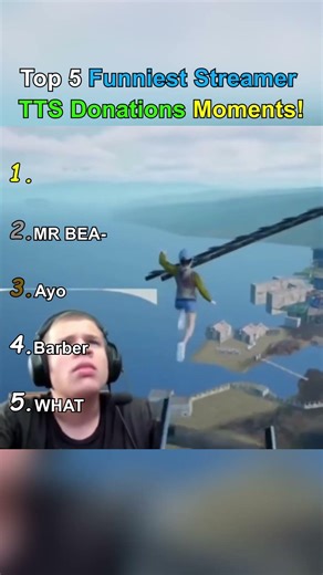 Top 5 Funniest Streamer TTS Donation Moments! 💬🗣️ #streamer #funny #shorts #ishowspeed
