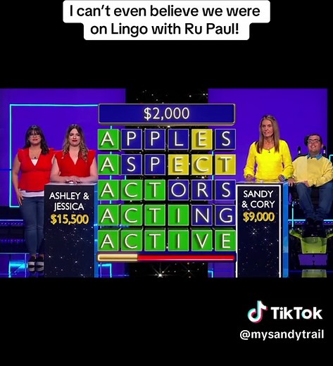 This was such a fun experience! #lingo #rupaul #gameshow #contestants #wordgame #cbs