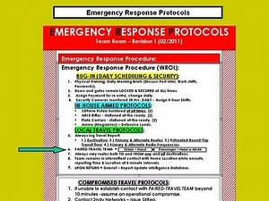 Emergency Response Protocols: Establishing Operational Guidelines for Times of Crisis