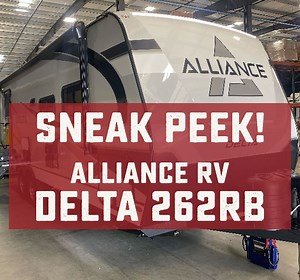 Alliance Delta 262RB Review- First look at travel trailer