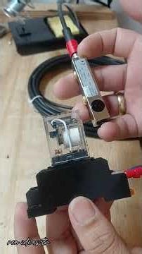 how to connect the wire of proximity sensor to relay | for beginners #trending #diy #motorcontrol