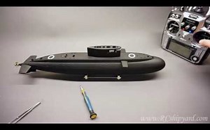 【RC潜艇】基洛级RC潜艇组装，机翻中字YouTube转载RC Shipyard频道