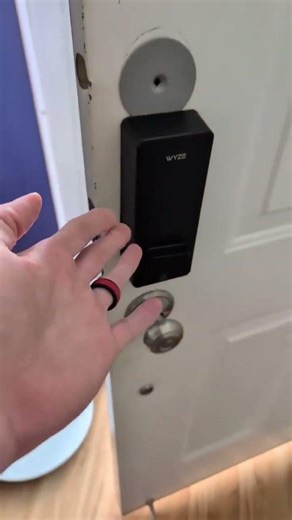 Comment WYZE for the product link! Wyze Door Lock V2 with Fingerprint #WyzeDoorLock #SmartLock