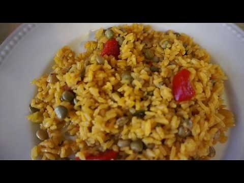 Arroz Con Gandules Puertorriqueño