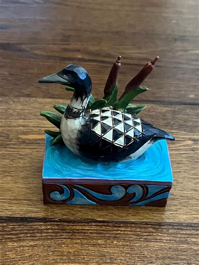 Jim Shore Heartwood Creek Mini Loon Figurine 3” - Item #4047068 - Etsy UK