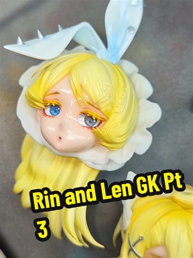 Kagamine Rin & Len Garage Kit Painting Update
