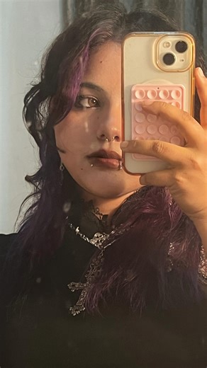 Antara Roy on Instagram: "Used Paradyes’s Comrii Purple ×1 bottle and Bleach kits ×2💜 Yes, my hair was dry. Yes, I did it anyway (and nooo damage from the color omg) also, thank you so much @birdsofparadyes for the colour love!! . . . . . . #paradyes #fyp #fypシ #haircolor #hairtransformation"