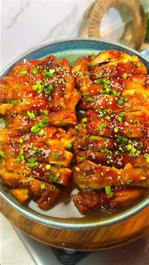 The Ultimate Sticky Honey Soy Chicken Thighs | Easy & Delicious! ​#ChickenRecipe #EasyDinner #Foodie
